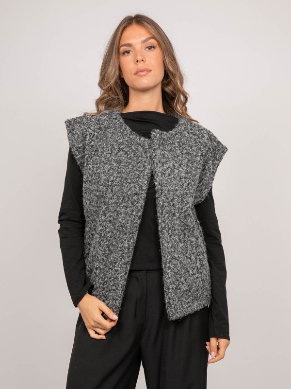 Gilet sans manches maille...