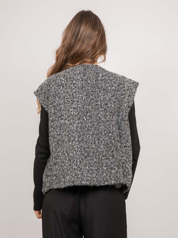 Gilet sans manches maille...