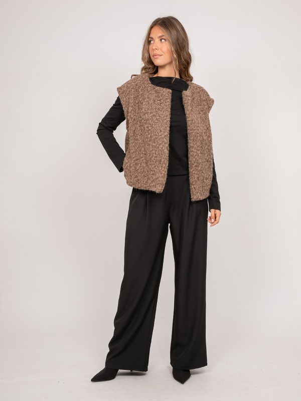 Gilet sans manches maille...