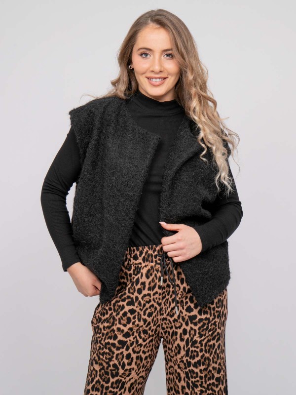Gilet sans manches maille...
