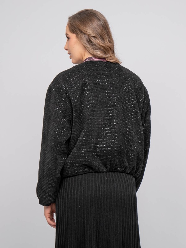 Blouson bomber tweed...