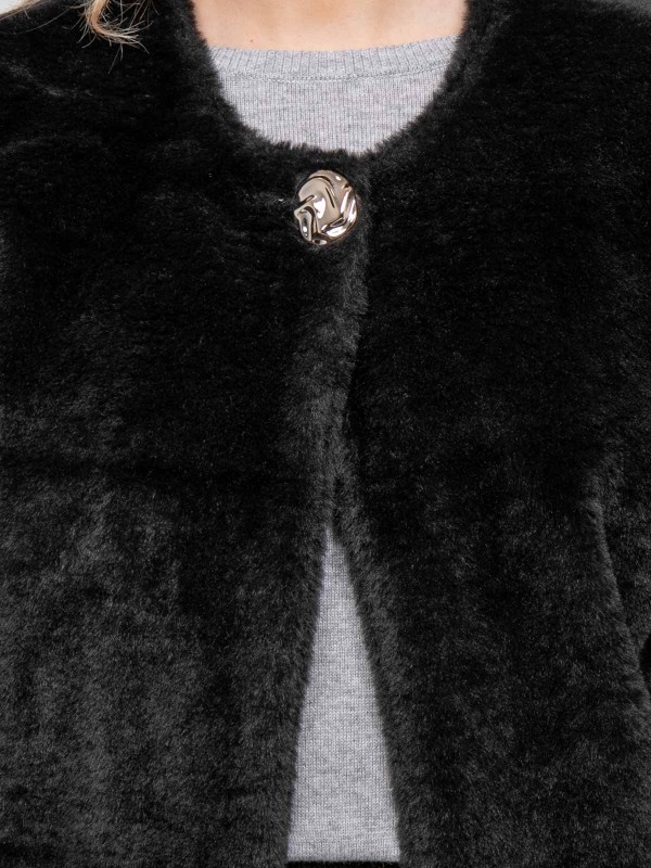 Gilet sans manches fausse...