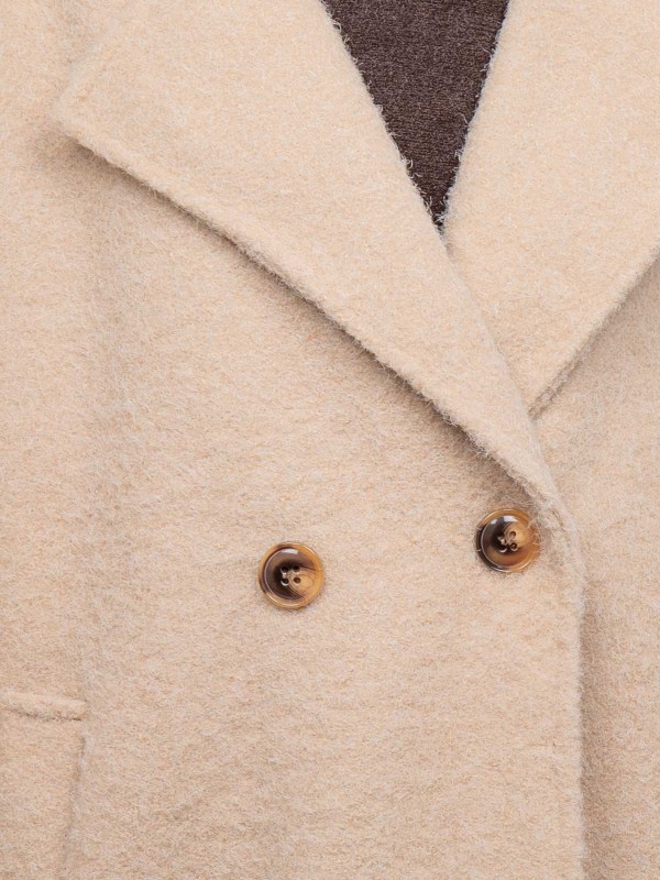 Manteau long oversize...