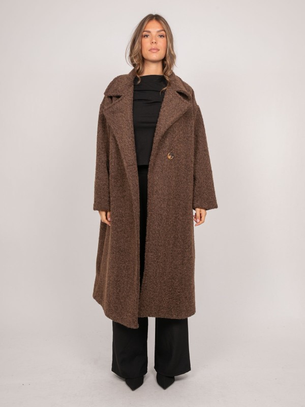 Manteau long oversize...