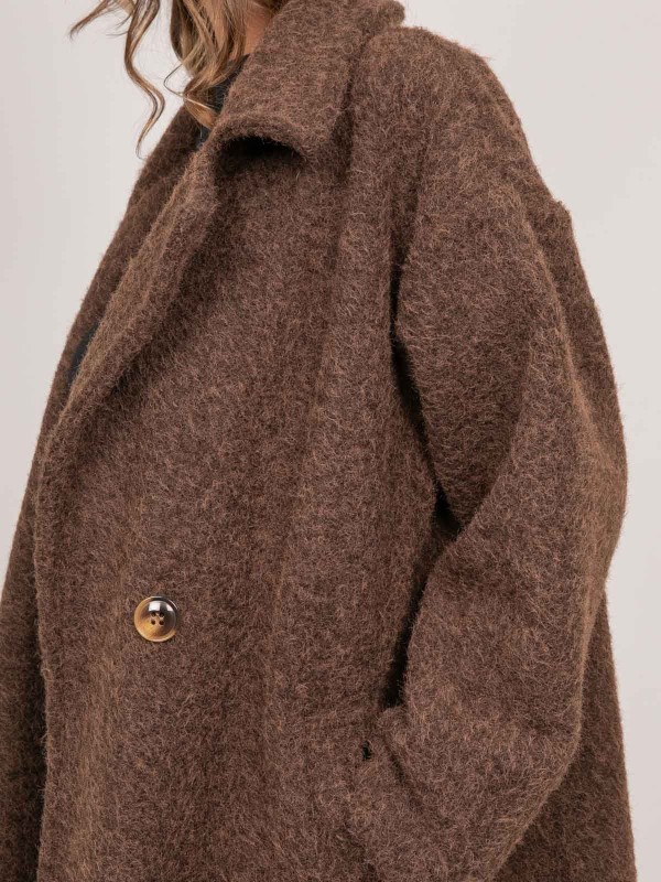 Manteau long oversize...