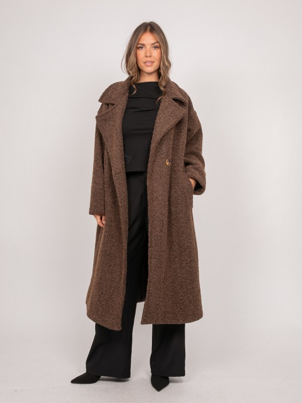 Manteau long oversize...