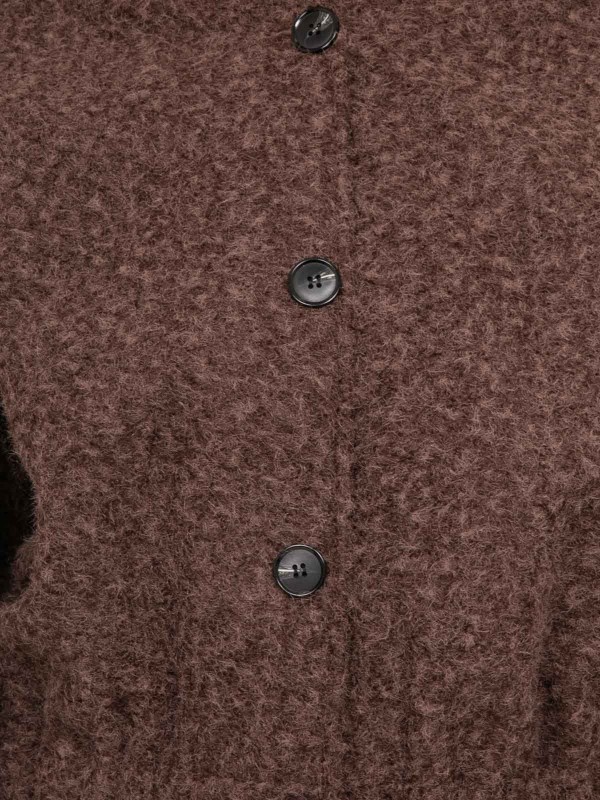 Blouson court en maille...
