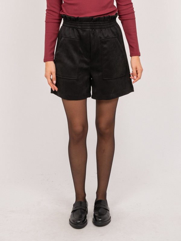Short taille haute suédine...
