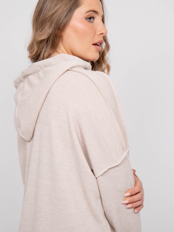Sweat capuche oversize...