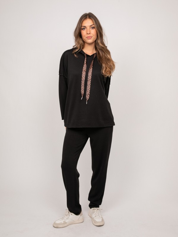 Sweat capuche oversize...