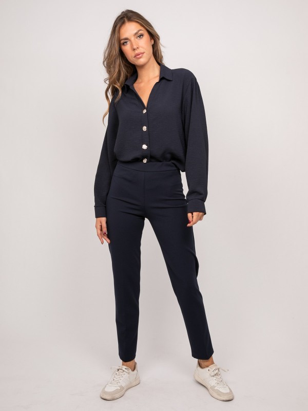 Pantalon ELIANE - Bleu marine