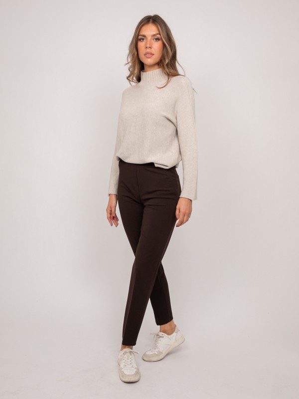 Pantalon ELIANE - Marron