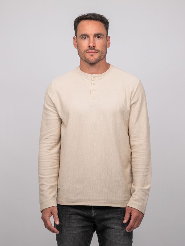 T shirt manches longues col...