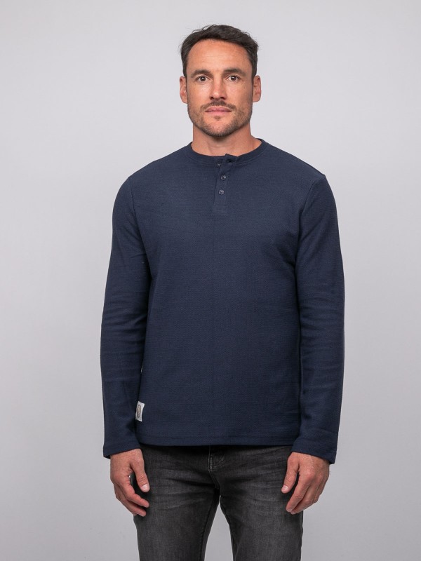 T shirt manches longues col...
