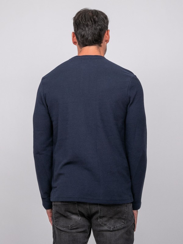 T shirt manches longues col...