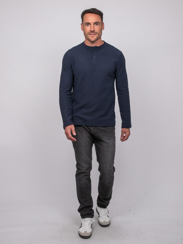 T shirt manches longues col...