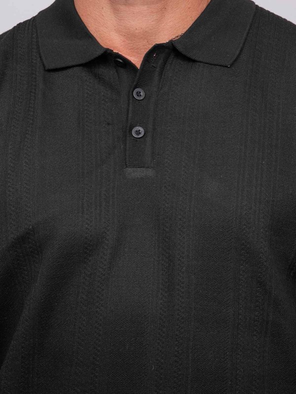 Polo maille boutonné...