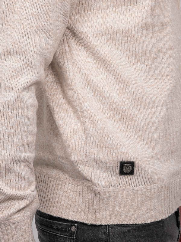 Pull polo maille douce...