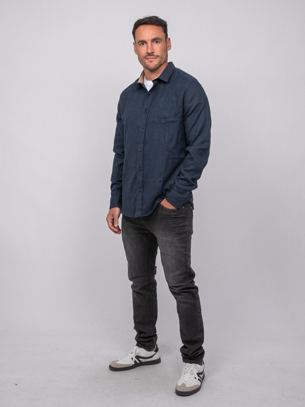 Chemise manches longues...