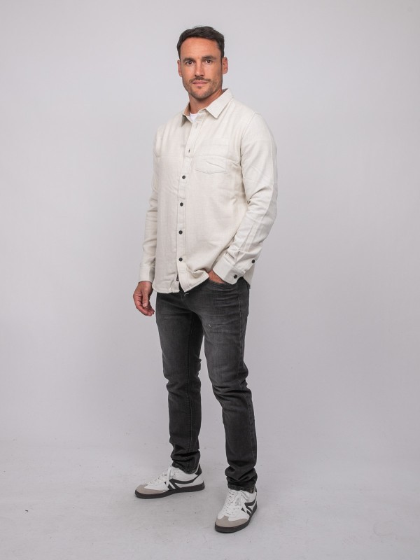 Chemise manches longues...