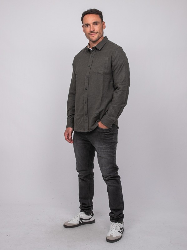 Chemise manches longues...