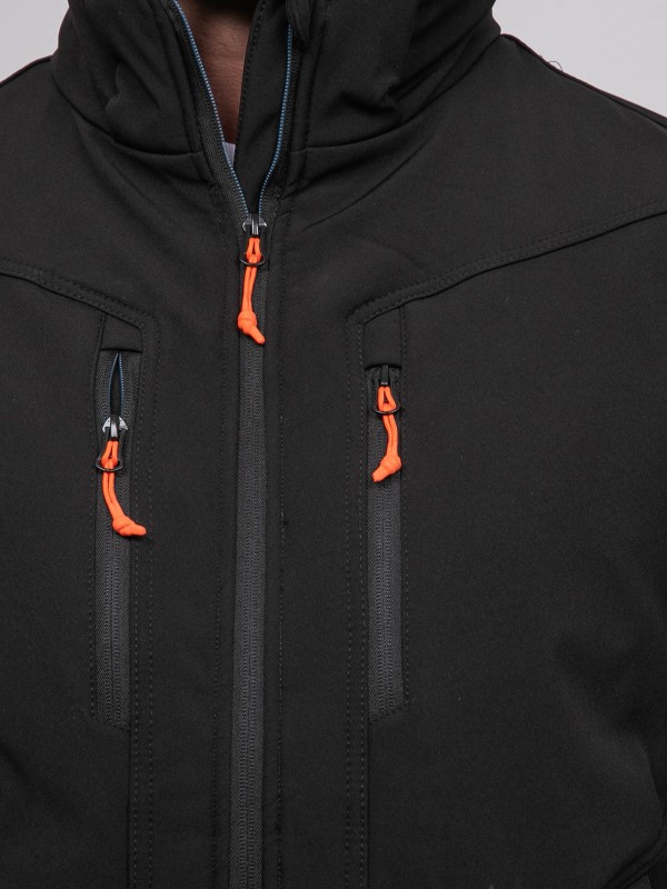 Parka a capuche ZUMILAN - Noir