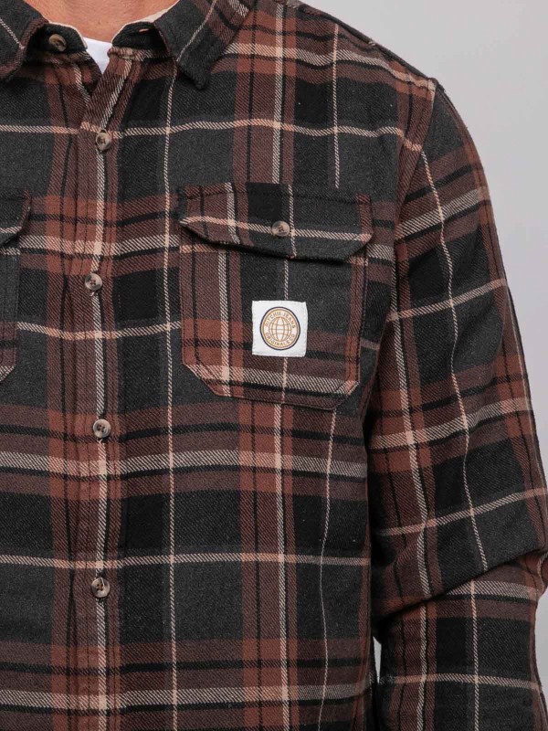 Chemise manches longues...