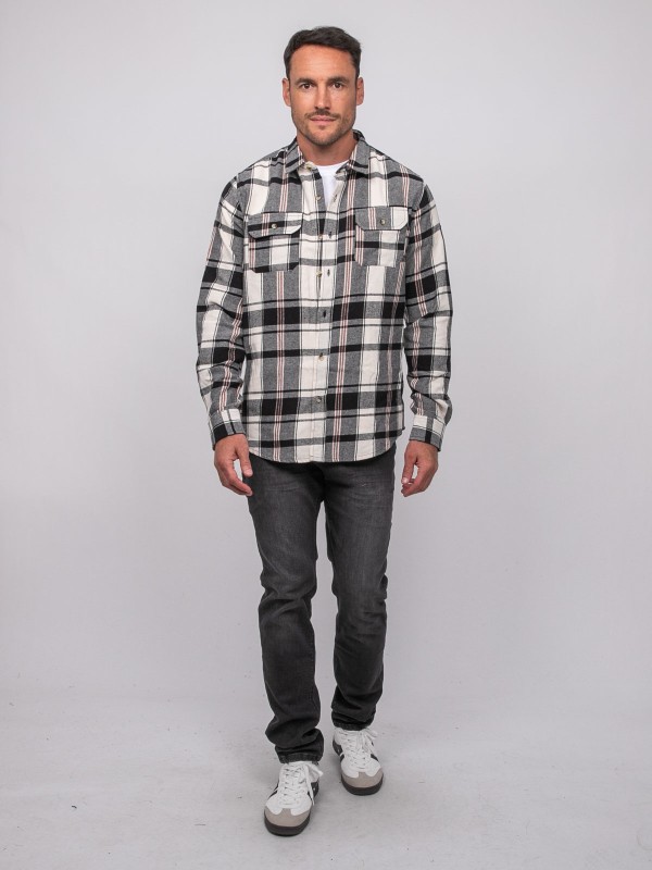 Chemise manches longues...