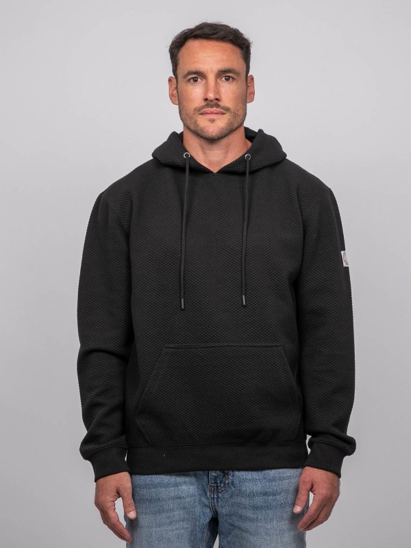 Sweat capuche maille...