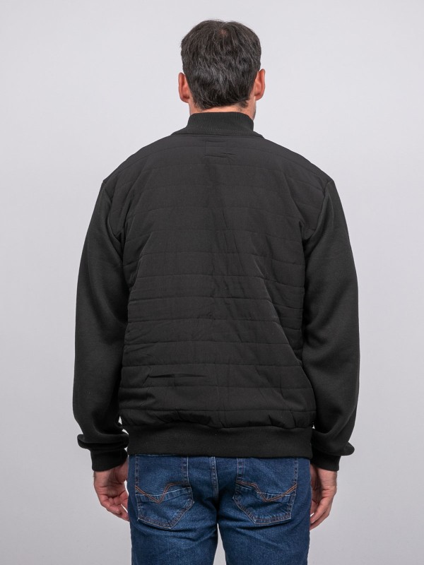 Blouson zippé matelassé...