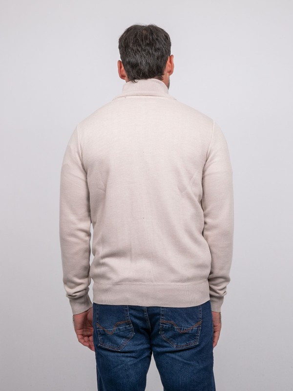 Gilet zippé col montant...