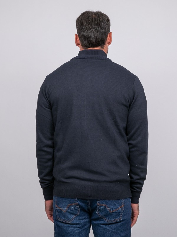 Gilet zippé col montant...