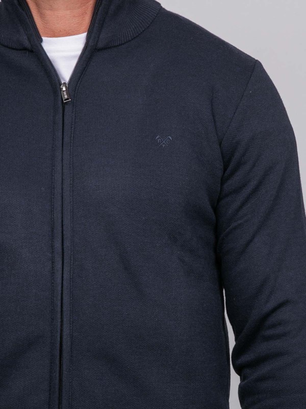Gilet zippé col montant...