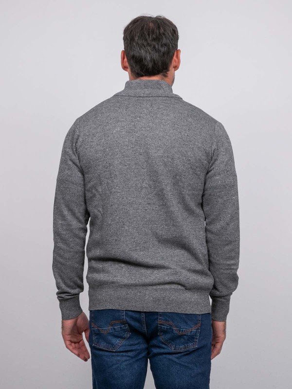 Gilet zippé col montant...