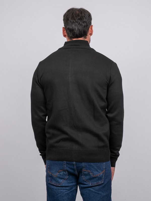 Gilet zippé col montant...