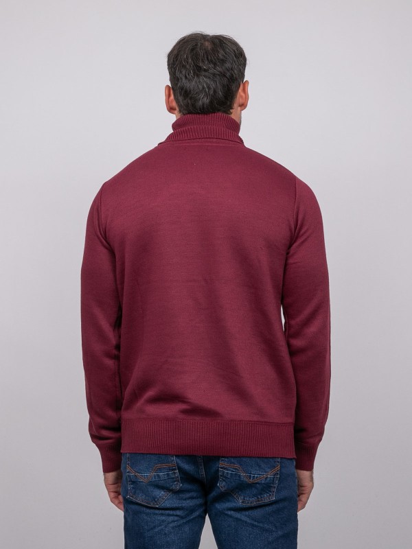 Pull col roulé LARLEQUIN -...