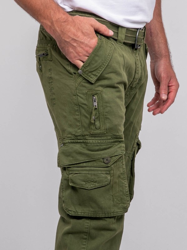 Pantalon cargo treillis...