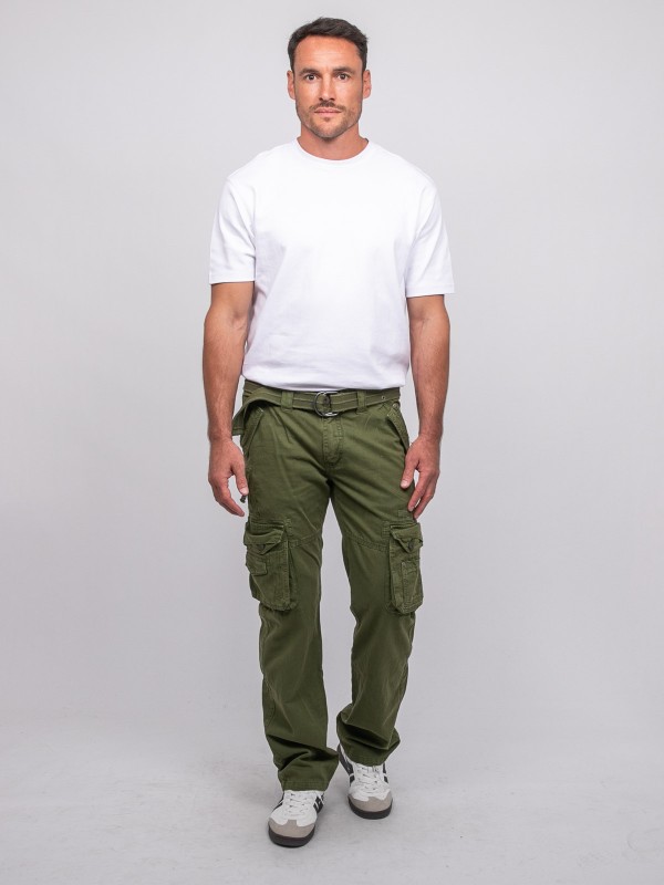 Pantalon cargo treillis...