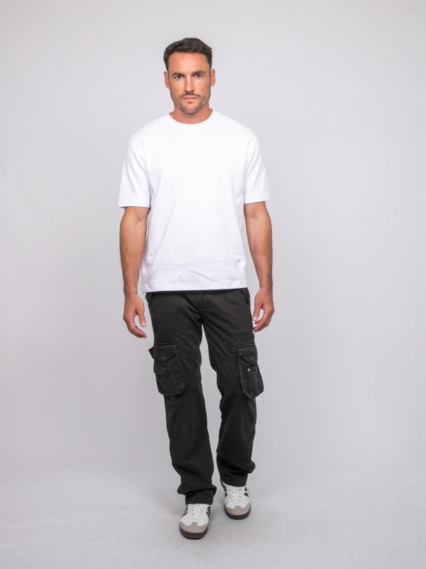 Pantalon cargo treillis...