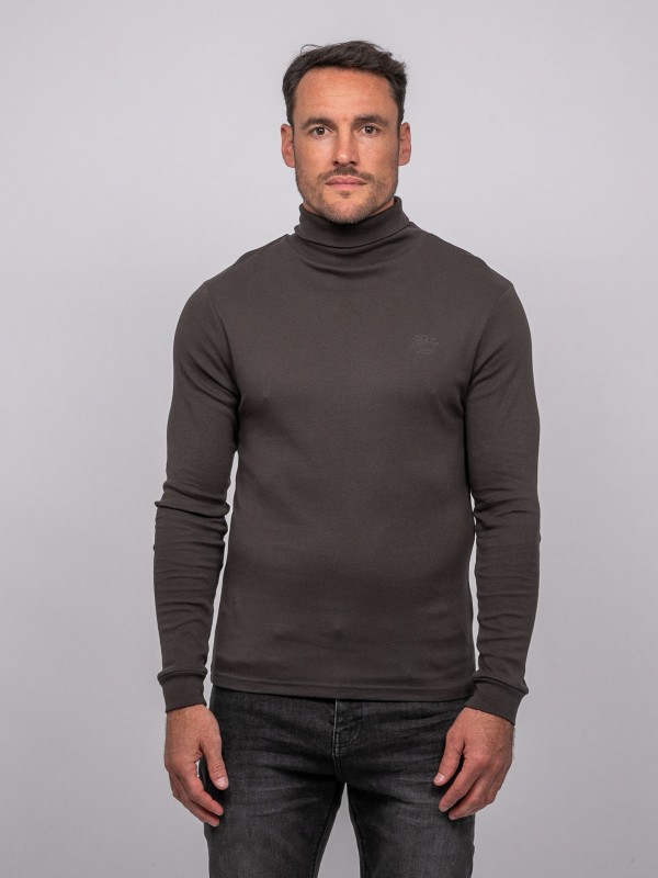 Sous pull col roulé ajusté...