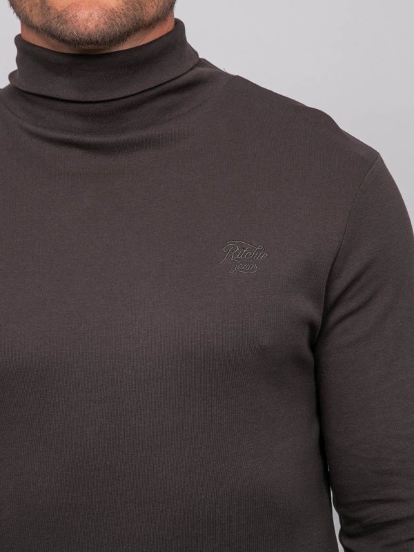 Sous pull col roulé ajusté...