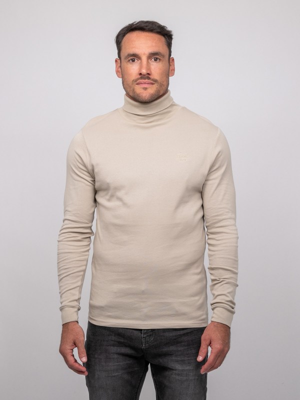 Sous pull col roulé ajusté...