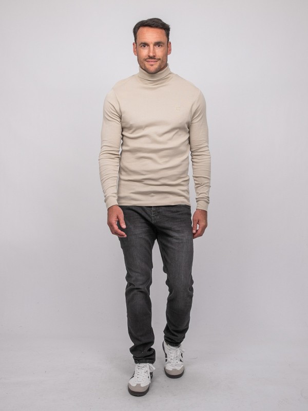 Sous pull col roulé ajusté...