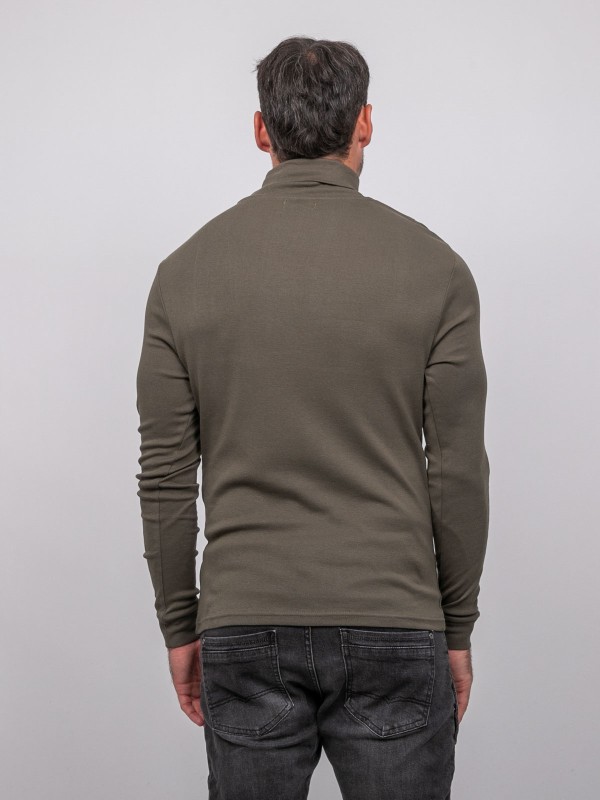 Sous pull col roulé ajusté...