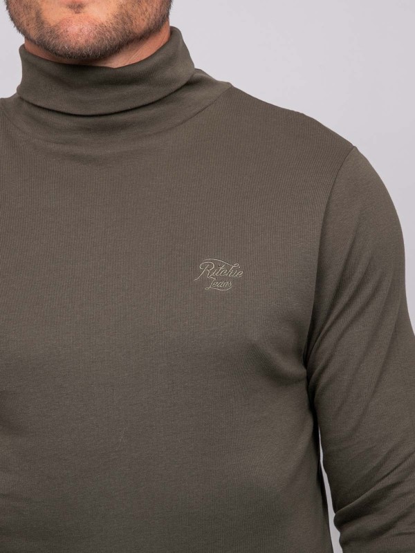Sous pull col roulé ajusté...