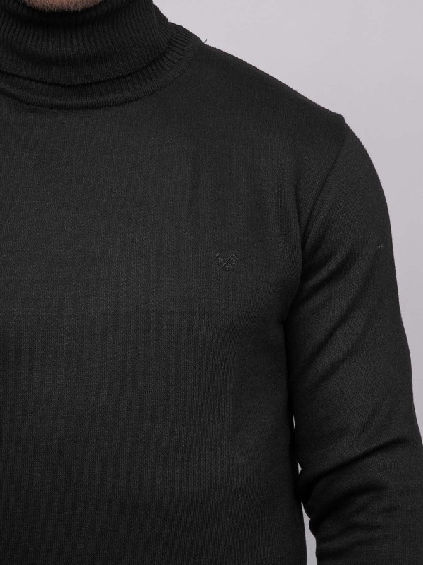 Pull col roulé LARLEQUIN -...