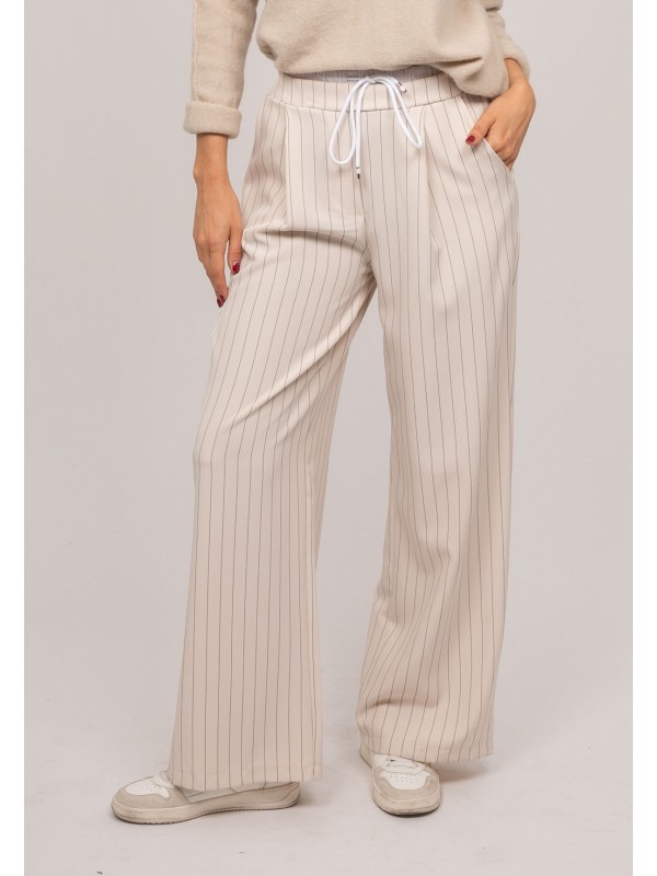 Pantalon large  fines...