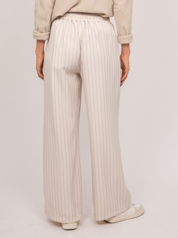Pantalon large  fines...
