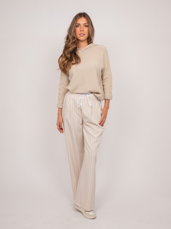 Pantalon large  fines...