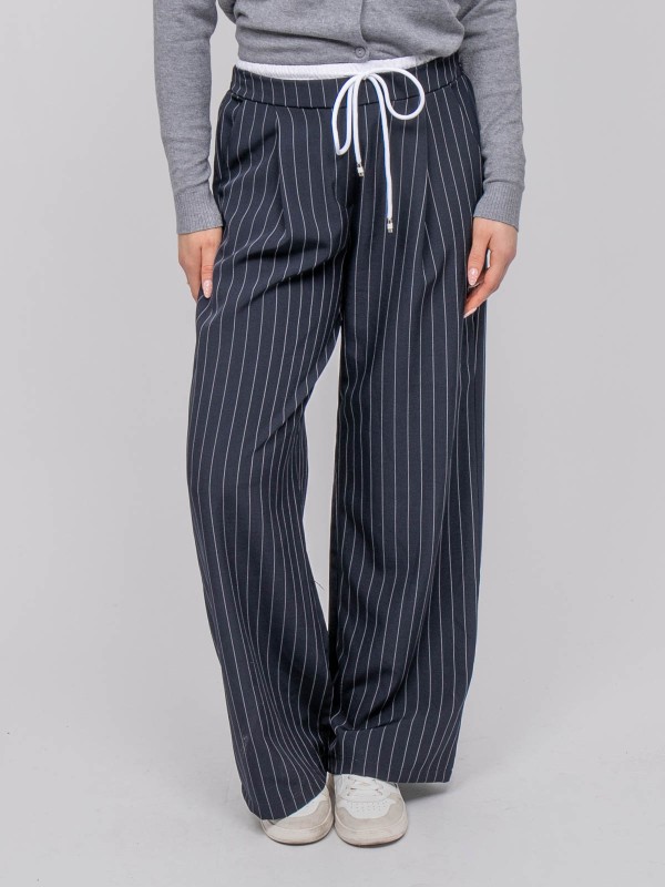 Pantalon large  fines...